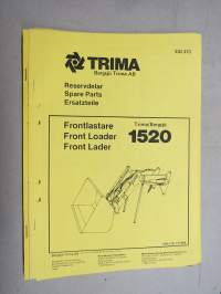 Trima / Bergsjö 1520 Frontlastare / Front Loader / Front Lader -Reservdelar - Spare parts - Ersatzteile