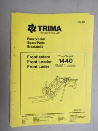 Trima / Bergsjö 1440 Frontlastare / Front Loader / Front Lader -Reservdelar - Spare parts - Ersatzteile