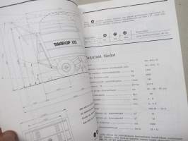Taarup 1015 -käyttöohjekirja / varaosaluettelo