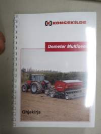 Kongskilde Juko Demeter Multiseed Hinattava kylvölannoitin -käyttöohjekirja