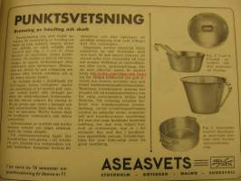 Aseasvets- en serie annonser om punktsvetsning 