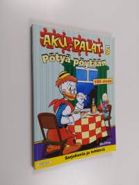 Pötyä pöytään : sarjakuvia ja tehtäviä
