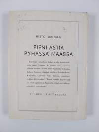 Pieni astia Pyhässä maassa (signeerattu, tekijän omiste)