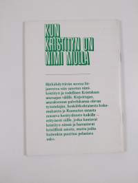 Kun kristityn on nimi mulla