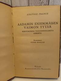 Aadamin ensimmäisen vaimon tytär-kertomuksia yliluonnollisista aiheista
