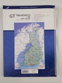 Gt tiekartasto 2008 : Suomi-Finland - Gt-tiekartasto - Gt-vägatlas - Gt road atlas - Gt-strassentlas