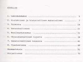 Sanataiteellisen toiminnan perusteita, 1988. Oulun yliopisto/Kirjallisuuden laitos. Julkaisuja 16
