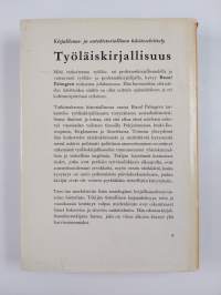 Työläiskirjallisuus : (proletaarikirjallisuus) : kirjallisuus- ja aatehistoriallinen käsiteselvittely