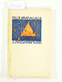 Millä arvovallalla? Leiripuheita Ommenissa v. 1927