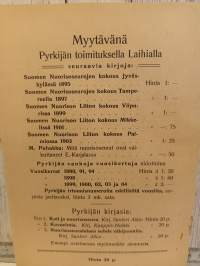 Koti ja Nuorisoseura  -pyrkijän kirjasia N:o 1