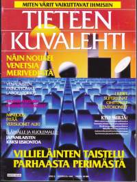 Tieteen kuvalehti N:o 6/1990. Näin nousee Venetsia merivedestä. Katso loput jutut sisällysluettelokuvasta