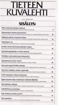 Tieteen kuvalehti N:o 6/1990. Näin nousee Venetsia merivedestä. Katso loput jutut sisällysluettelokuvasta