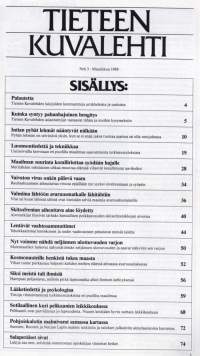 Tieteen kuvalehti N:o 3/1988. Erikoisjuttu - Lähimmät 20 tähteämme. Katso loput jutut sisällysluettelokuvasta