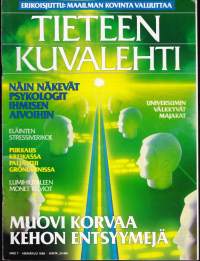 Tieteen kuvalehti N:o 7/1988.Muovi korvaa kehon entsyymejä.  Katso loput jutut sisällysluettelokuvasta