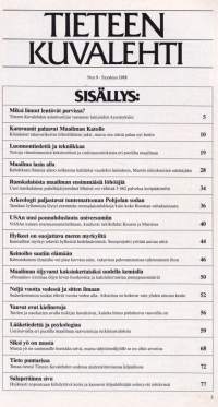 Tieteen kuvalehti N:o 9/1988. Vauvat ovat kielineroja.  Katso loput jutut sisällysluettelokuvasta