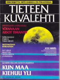 Tieteen kuvalehti N:o 3/1989. Yötaivaan aidot timantit. Katso loput jutut sisällysluettelokuvasta