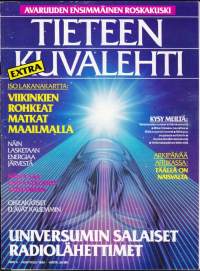 Tieteen kuvalehti N:o 4/1989. Iso lakanakartta - Viikinkien ihmeelliset matkat 750 - 1150. Katso loput jutut sisällysluettelokuvasta