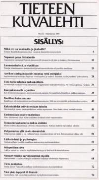 Tieteen kuvalehti N:o 11/1989. Näin muuttuu vesi energiaksi Saharassa. Katso loput jutut sisällysluettelokuvasta