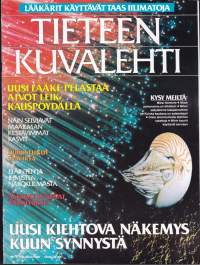 Tieteen kuvalehti N:o 8/1987. Uusi kiehtova näkemys kuun synnystä. Katso loput jutut sisällysluettelokuvasta