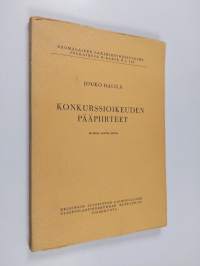 Konkurssioikeuden pääpiirteet