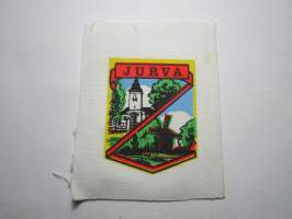 Jurva -kangasmerkki, matkailumerkki, leikkaamaton