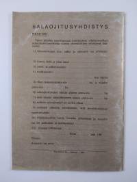 Salaojitusyhdistys 1918-1968