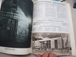 Exposition Paris 1937 Arts &amp; Techniques 1937 nr 8 -Pariisin Maailmannäyttelylehti, Pavillon des Metaux, L´Afrique-Èquatoriale Francaise, Belqique, ym.