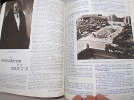 Exposition Paris 1937 Arts &amp; Techniques 1937 nr 8 -Pariisin Maailmannäyttelylehti, Pavillon des Metaux, L´Afrique-Èquatoriale Francaise, Belqique, ym.