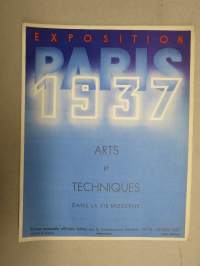 Exposition Paris 1937 Arts &amp; Techniques 1937 nr 10 -Pariisin Maailmannäyttelylehti, Génétique, La Participation Portugaise, Pavillon Allemand, La Hongrie, ym.