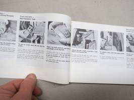 Toyota Lite-Ace Owner´s manual -käyttöohjekirja englanniksi