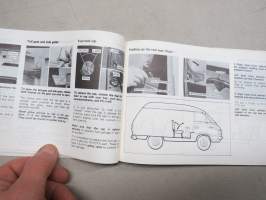 Toyota Lite-Ace Owner´s manual -käyttöohjekirja englanniksi