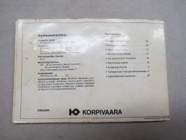 Toyota Camry -käyttöohjekirja