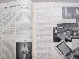 Helsingfors Journalen 1936 nr 2, Brita Fazer i pärmbild med häste, Skatter i dagen, Agot Cannelin-Catani, Bad Grankulla, Svarta rosor i Bio Rex etc.