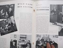 Helsingfors Journalen 1936 nr 2, Brita Fazer i pärmbild med häste, Skatter i dagen, Agot Cannelin-Catani, Bad Grankulla, Svarta rosor i Bio Rex etc.