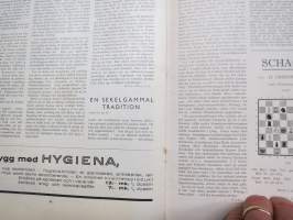 Helsingfors Journalen 1936 nr 2, Brita Fazer i pärmbild med häste, Skatter i dagen, Agot Cannelin-Catani, Bad Grankulla, Svarta rosor i Bio Rex etc.