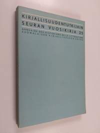 Kirjallisuudentutkijain seuran vuosikirja 25 : juhlakirja Väinö Kaukosen täyttäessä 60 vuotta 18.3.1971