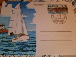Åland ensipäiväkortti 1990