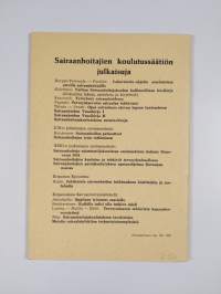 Euroopan terveyssisartyön konferenssi : Helsingissä 6.-19. elokuuta 1958