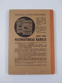 Laskuoppi : maamieskouluja, karjanhoitokouluja ja kansanopistoja varten