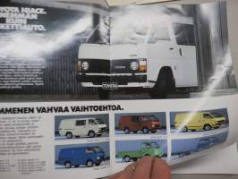 Toyota Hiace 1984 -myyntiesite / sales brochure