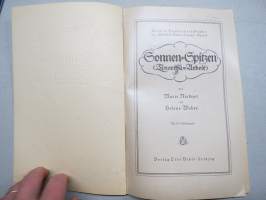 Sonnen-Spitzen (Teneriffa-Arbeit) -pitsimalleja