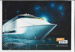 Kutsu Florida Landin Party  -  laivapostikortti  postikortti taittokortti kulkematon