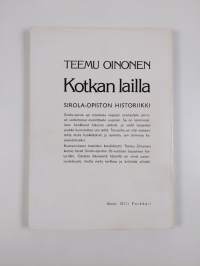 Kotkan lailla - Sirola-opiston historiikki