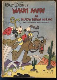 Aku Ankka N:o 8 B / 1956 - Mikki Hiiri ja Musta Pekka lurjus