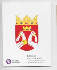 Karjalan Maakuntaraha 5 Euro 2011 Proof  alkuper pakkauksessa Maakuntaraha