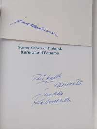 Game dishes of Finland (signeerattu, tekijän omiste)