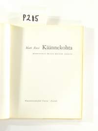 Käännekohta - Merkintöjä erään kriisin ajoilta