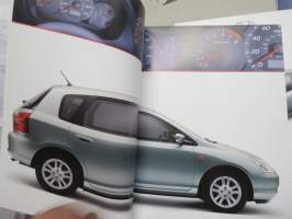Honda Civic 5D -myyntiesite + erillinen tekniset tiedot