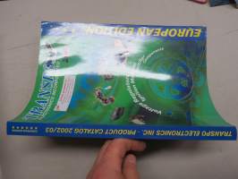 Transpo Electronics - Voltage Regulators, Ignition Modules, Rectifier Components 2002 -catalogue / tuoteluettelo