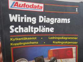Autodata - Wiring Diagrams 1-2 / Schaltpläne / Schemi Elettrici / Koplingsschema / Kytkentäkaaviot